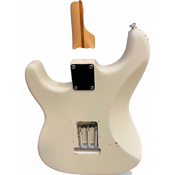 Used Fender American Special Stratocaster Olympic White Solid Body Electric Guitar