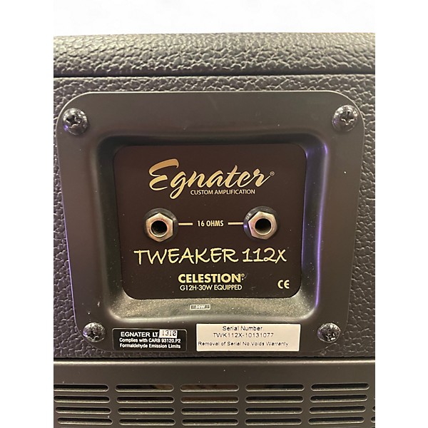 Used Egnater Tweaker 112X 1x12 Guitar Cabinet