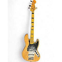 Used Squier Classic Vibe 70s Jazz Bass V Natural Electric Bass Guitar