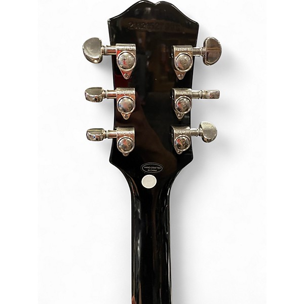 Used Epiphone Les Paul Custom Silverburst Solid Body Electric Guitar