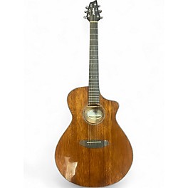 Used Breedlove Discovery Concert CEMH Mahogany Acoustic Electric Guitar