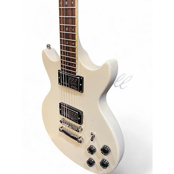 Used Hohner Colorama Vintage White Solid Body Electric Guitar