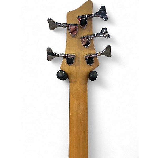 Used Rogue LX405 Pro Amber Burst Electric Bass Guitar