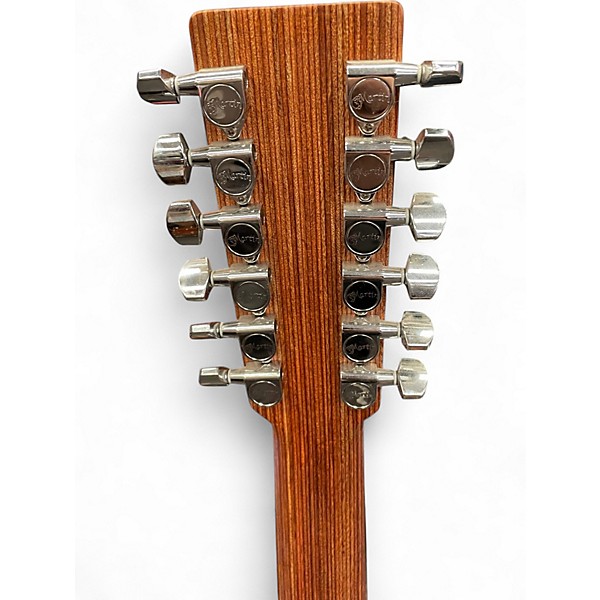 Used Martin X Series Custom Natural 12 String Acoustic Electric Guitar
