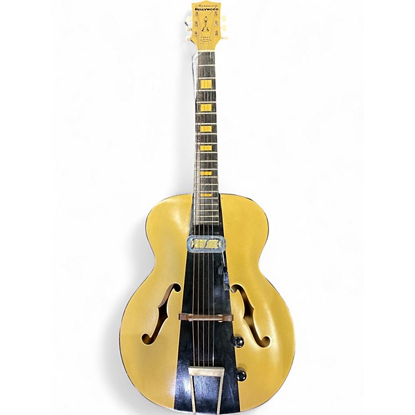 Vintage 1963 Harmony hollywood gold Hollow Body Electric Guitar