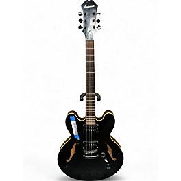 Used Epiphone Dot Studio Ebony Hollow Body Electric Guitar