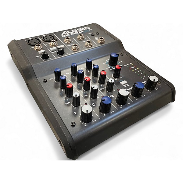 Used Alesis MultiMix 4 USB FX 4-Channel Unpowered Mixer
