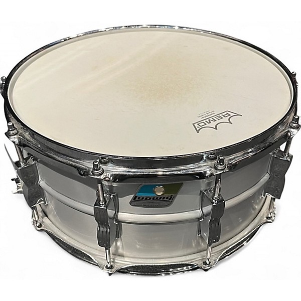 Used Ludwig 14X6.5 Acrolite Snare Steel Drum
