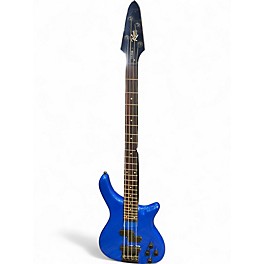Used Rogue LX200B Series III Blue Electric Bass Guitar