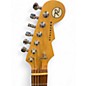 Used Reverend DOUBLE AGENT OG  METALLIC SILVER FREEZE Solid Body Electric Guitar thumbnail