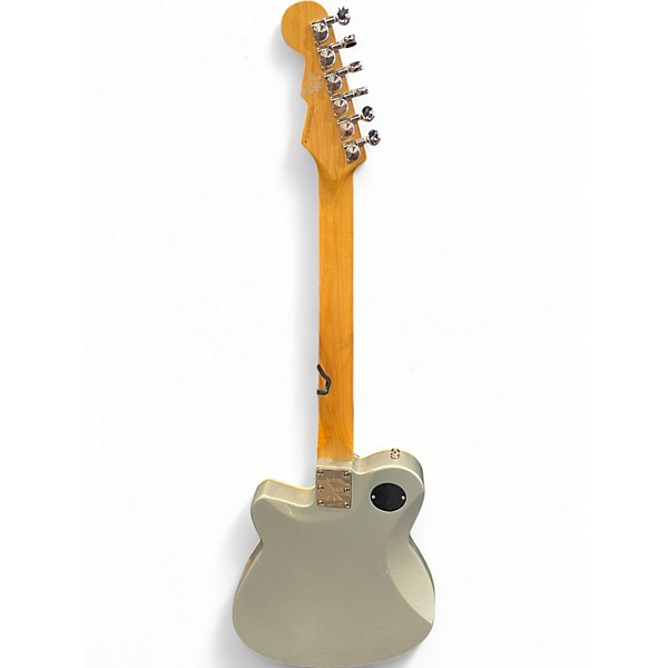 Used Reverend DOUBLE AGENT OG  METALLIC SILVER FREEZE Solid Body Electric Guitar