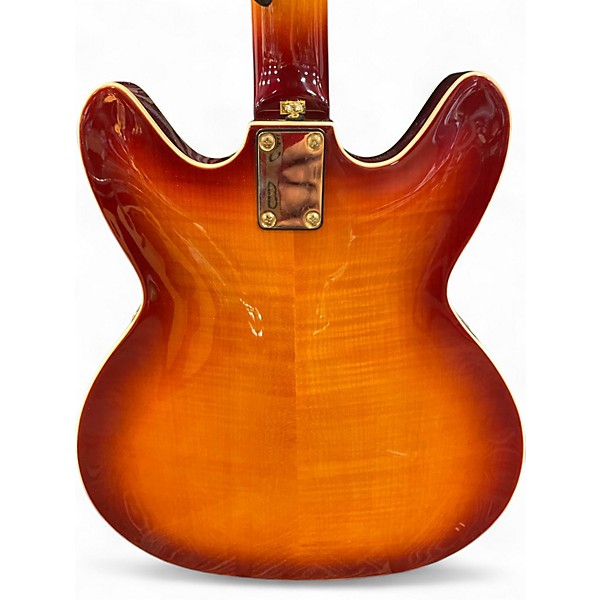 Used Hagstrom VIKING VIK67-G-VS  Vintage Sunburst Hollow Body Electric Guitar