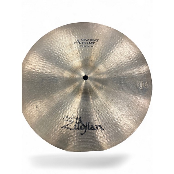 Used Zildjian 14in New Beat Hi Hat Pair Cymbal
