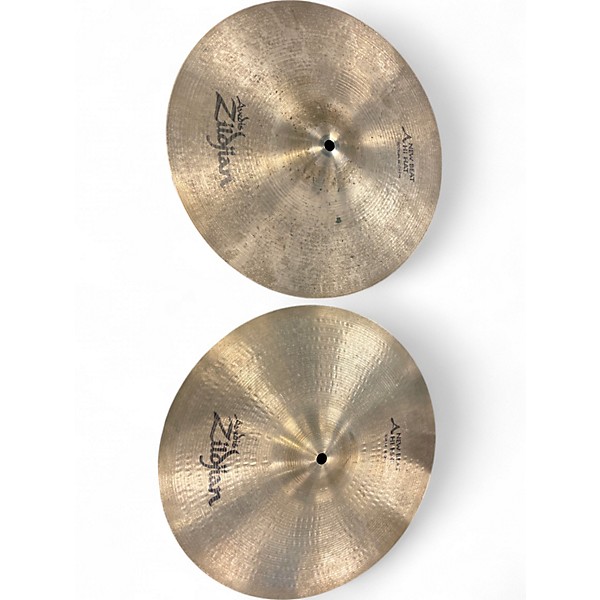 Used Zildjian 14in New Beat Hi Hat Pair Cymbal