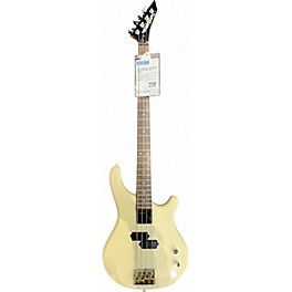 Used Washburn B2 Antique White Electric Bass Guitar