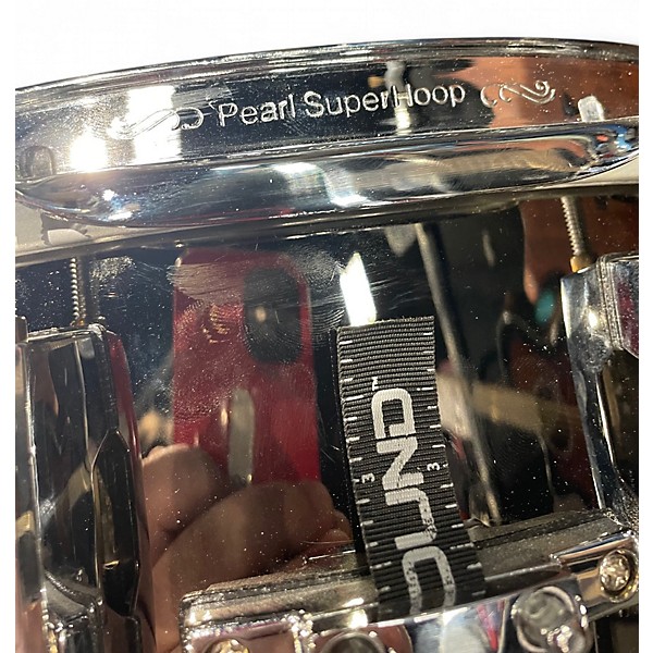Used Pearl 14X6 Chad Smith Snare Black Chrome Drum
