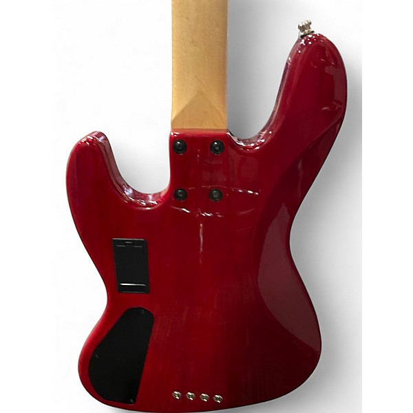Used Lakland 44AJ RED Electric Bass Guitar