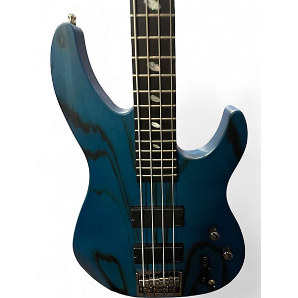 Used Comparison DELLINGER BLUE Electric Bass Guitar