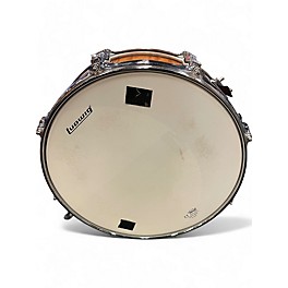 Used Ludwig 6.5X14 6.5X14 Walnut Drum