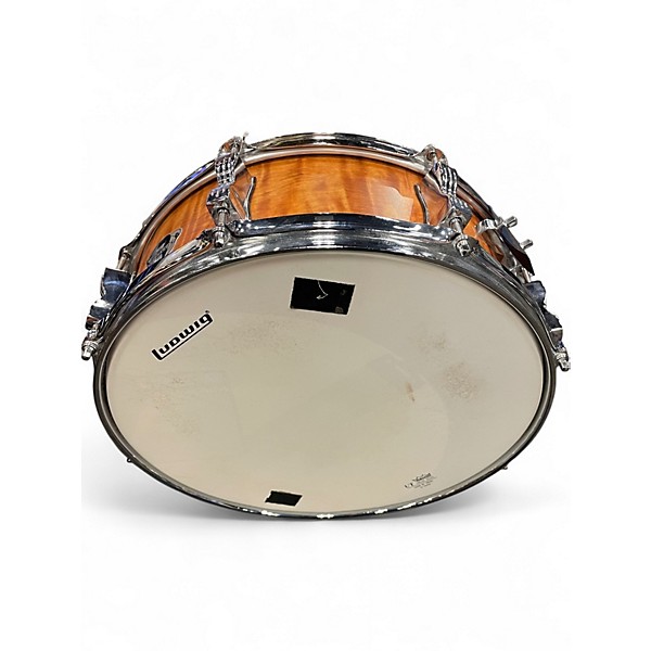 Used Ludwig 6.5X14 6.5X14 Walnut Drum