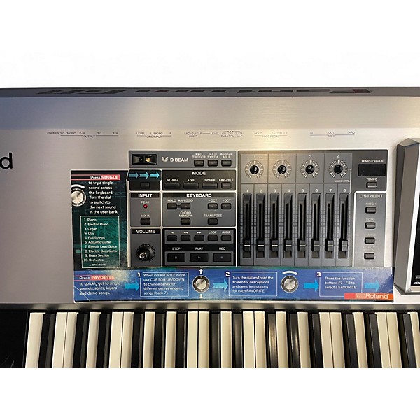 Used Roland Fantom G8 88 Key Keyboard Workstation
