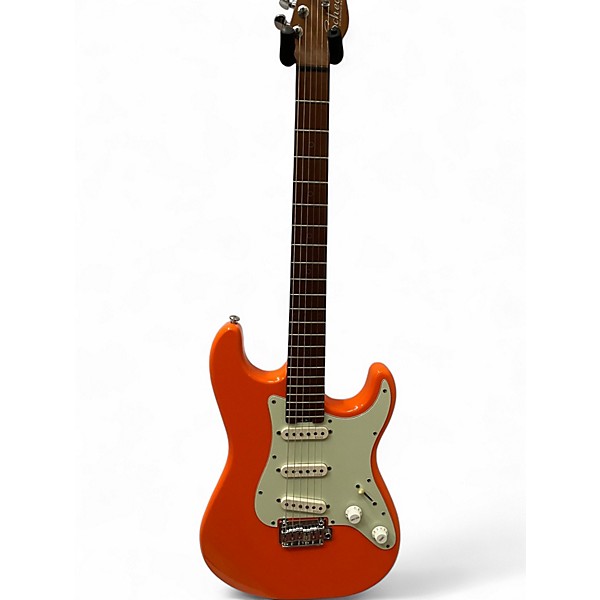 Used Schecter Guitar Research Nick Johnston Traditional Atomic Orange Solid Body Electric Guitar