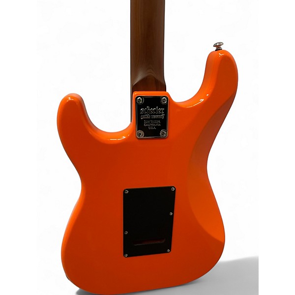 Used Schecter Guitar Research Nick Johnston Traditional Atomic Orange Solid Body Electric Guitar