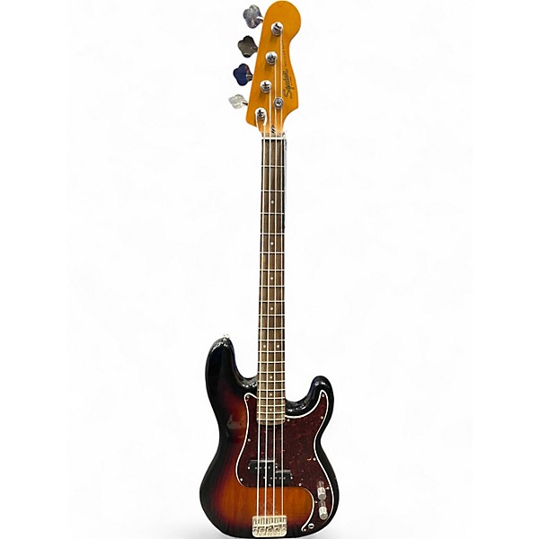 Used Squier Classic Vibe 1960S Precision Bass 3 Color Sunburst Electric Bass Guitar