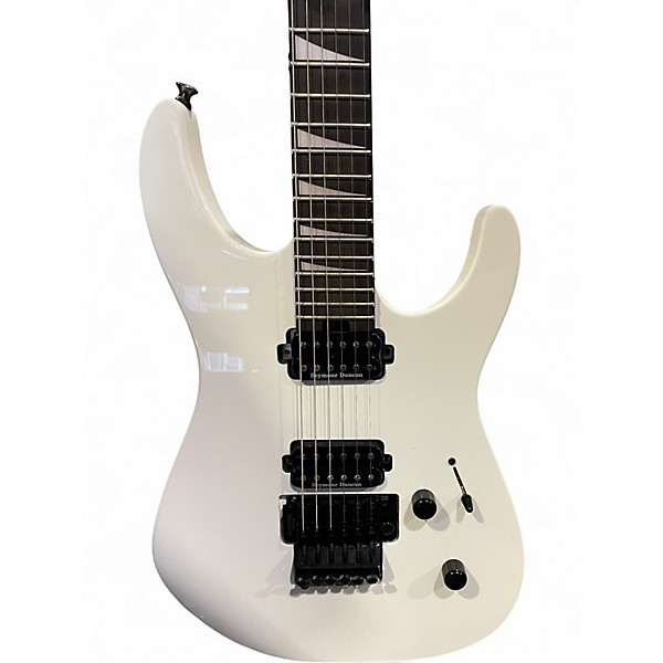 Used Jackson MJ SERIES DINKY DKR MAH Snow White Solid Body Electric Guitar