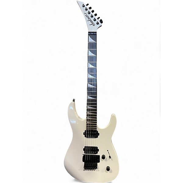 Used Jackson MJ SERIES DINKY DKR MAH Snow White Solid Body Electric Guitar