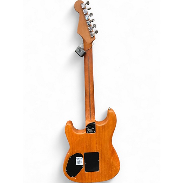 Used Fender American Acoustasonic Stratocaster Black Acoustic Electric Guitar