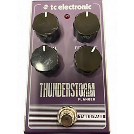 Used TC Electronic Thunderstorm Flanger Effect Pedal