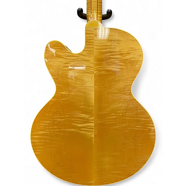 Used Gibson J-185 EC Natural Acoustic Electric Guitar