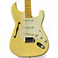 Used Fender Fender Eric Johnson Thinline Stratocaster Alpine White Solid Body Electric Guitar