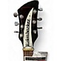 Vintage 1966 Rickenbacker Model 450 Black Solid Body Electric Guitar