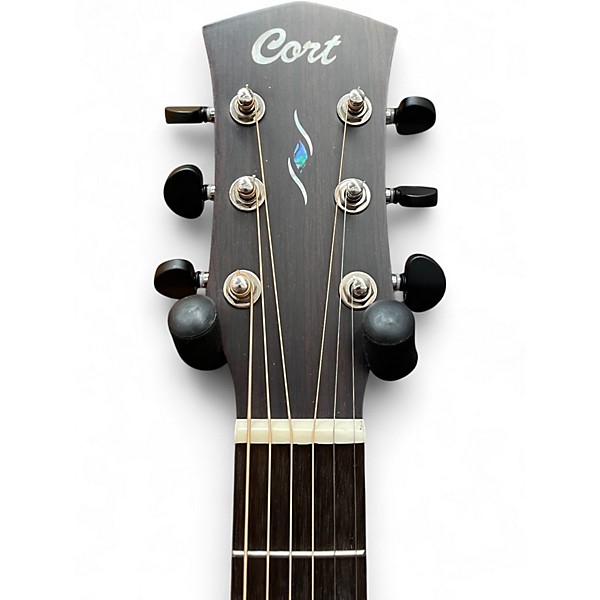 Used Cort CORE-OC ABW Transparent Brown Acoustic Electric Guitar