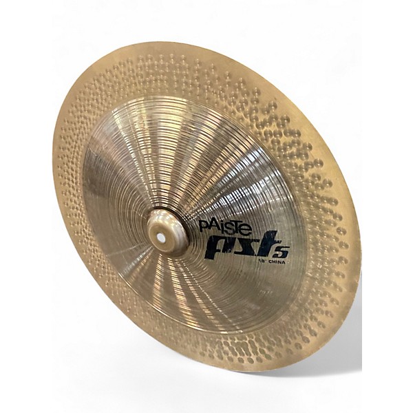 Used Paiste 18in PST5 China Cymbal