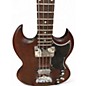 Used Gibson SG Bass Worn Brown Electric Bass Guitar