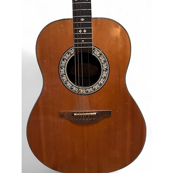 Vintage 1970s Ovation GLENN CAMPBELL Natural Acoustic Electric Guitar