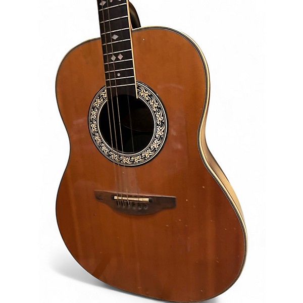 Vintage 1970s Ovation GLENN CAMPBELL Natural Acoustic Electric Guitar