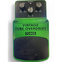 Used Behringer TO800 Vintage Tube Overdrive Effect Pedal