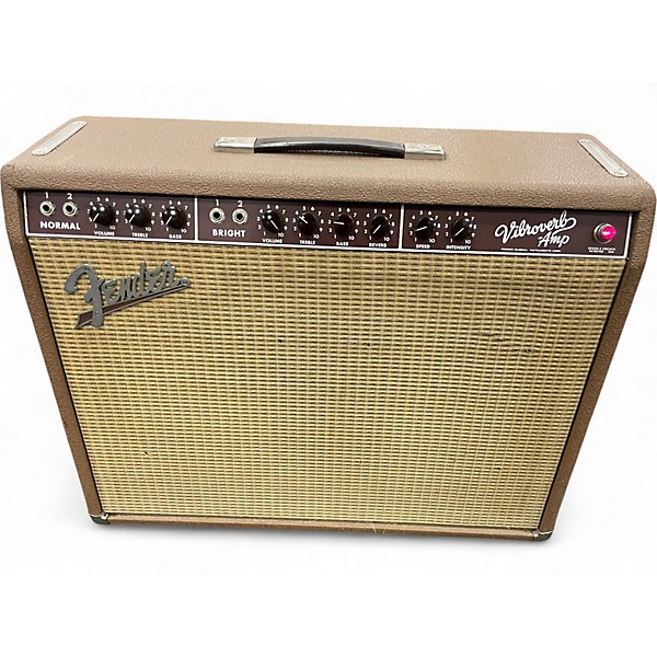 Vintage 1990 Fender 1963 Reissue Vibroverb 40W 2x10 Tube Guitar Combo Amp,Specials : American Fashion Style Bags On Sale
