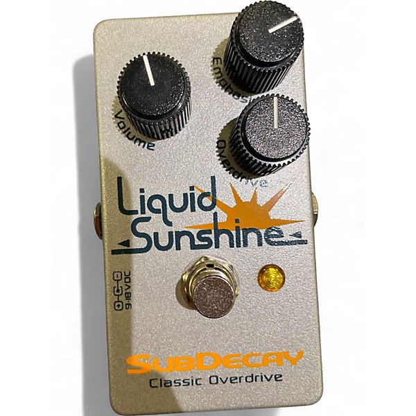 Used Subdecay Liquid Sunshine Effect Pedal