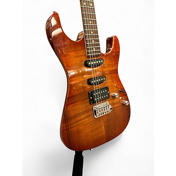 Used 2013 Tom Anderson Drop Top koa Solid Body Electric Guitar
