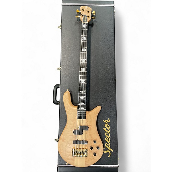 Used Spector Euro 4LX Maple Electric Bass Guitar