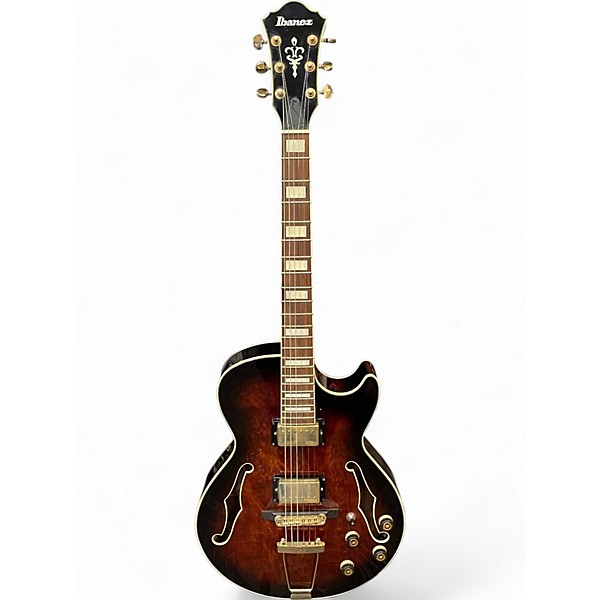 ギター Ibanez AG95-DBS IBANEZ AG95QA-DBS Artcore Expressionist エレキギター