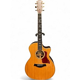 Used Taylor 814CE Natural Acoustic Electric Guitar
