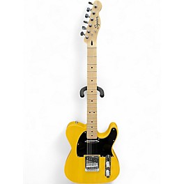 Used Squier Telecaster Butterscotch Blonde Solid Body Electric Guitar