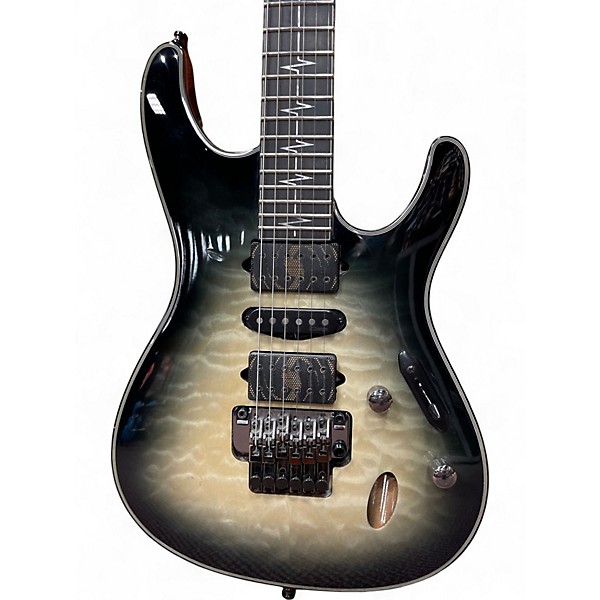 Used 2018 Ibanez Nita Straus JIVA10 Deep Space Blonde Solid Body Electric Guitar