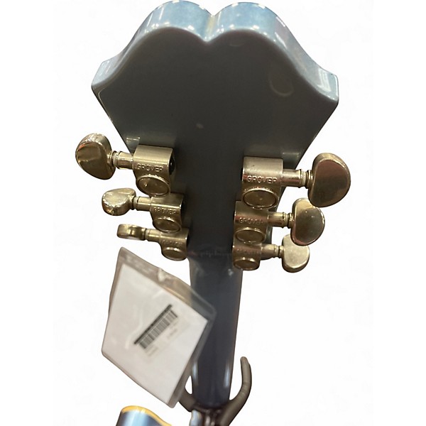 Used Epiphone DOT ML Pelham Blue Hollow Body Electric Guitar